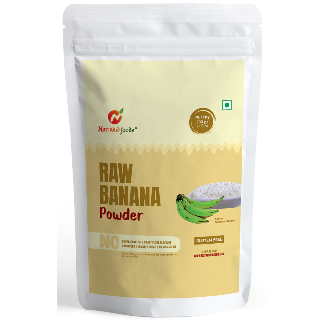 Raw Banana Powder (Kerala Nendran Banana) -- Pack of 1, 200g