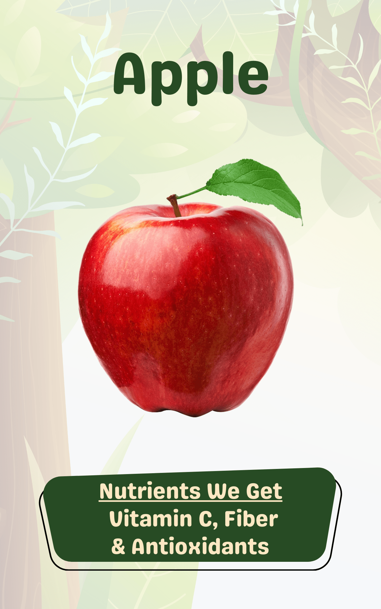 Learn Fruits & Vegetables With Nutrients - Nutribud Foods