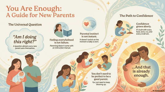 Am I Doing This Right? A Gentle Guide for New Parents - Nutribud Foods