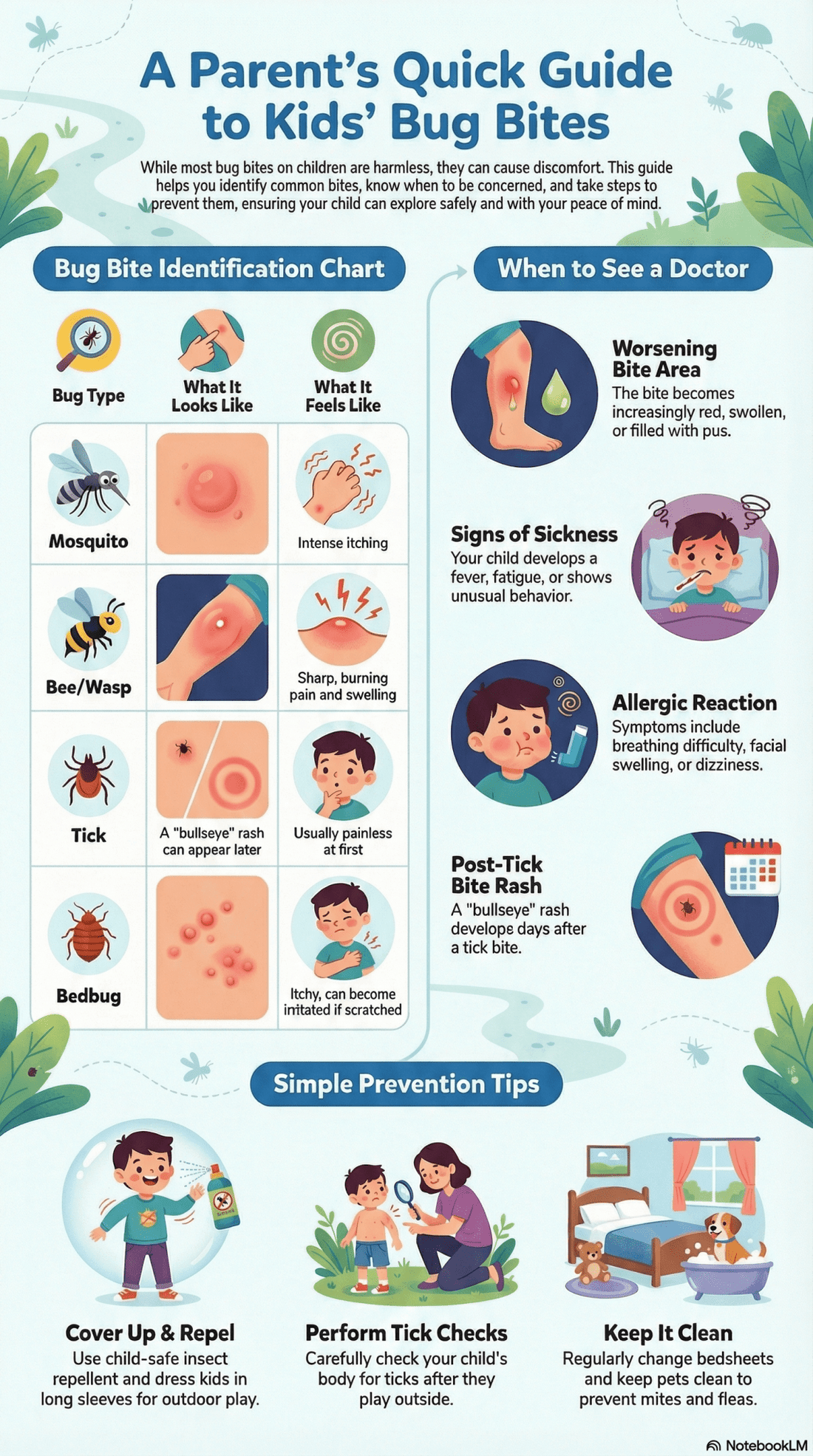 Bug Bites on Kids: How to Identify Different Insect Bites - Nutribud Foods