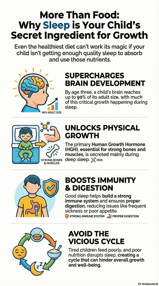 Why Sleep Is Just as Important as Nutrition for Infants and Toddlers - Nutribud Foods