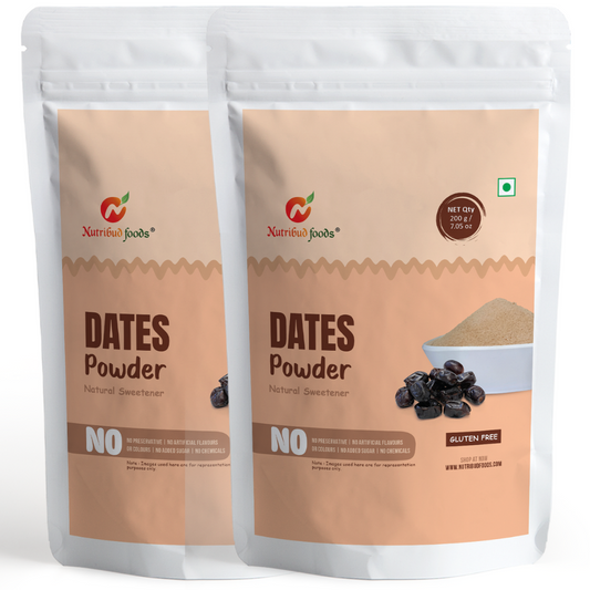 Dates Powder (Natural Sweetener) -- Pack of 2 * 200g